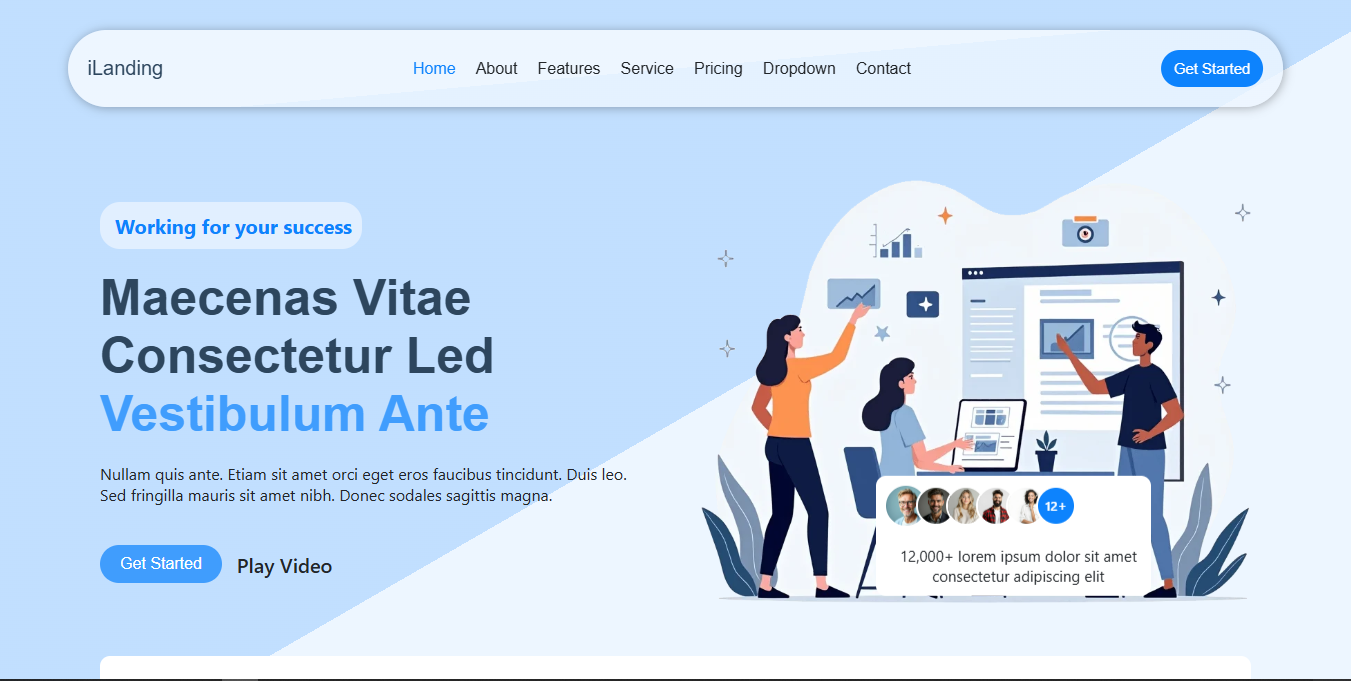 Landing Page